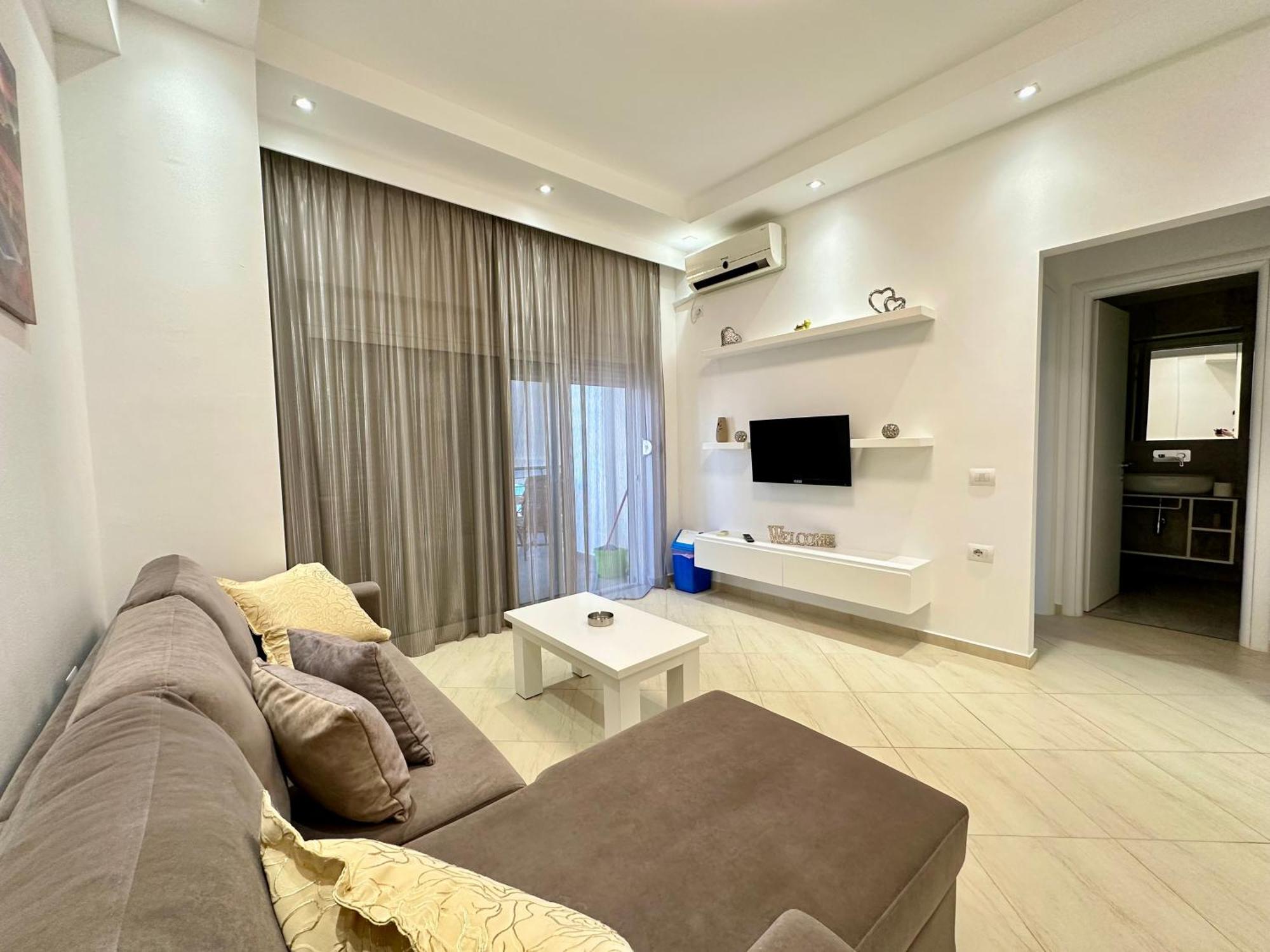 Aqua Apartments Seaview Sarandë Exterior foto